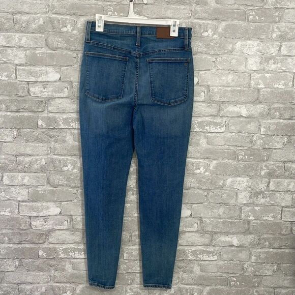 Madewell 11” High Rise Skinny Blue Jeans - Picture 3 of 7